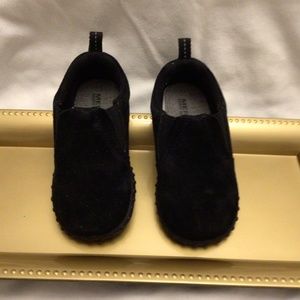 Jungle Moc Merrell Black Suede Toddler Slip Ons size 7